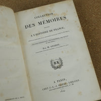 Collection des Mémoires Relatifs A l'Histoire de France by Francois Guizot 1824 Vol 1