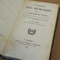 Collection des Mémoires Relatifs A l'Histoire de France by Francois Guizot 1825