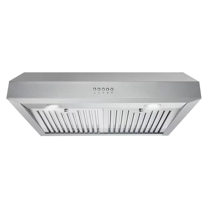 30-inch Ducted Under Cabinet Range Hood in Stainless Steel