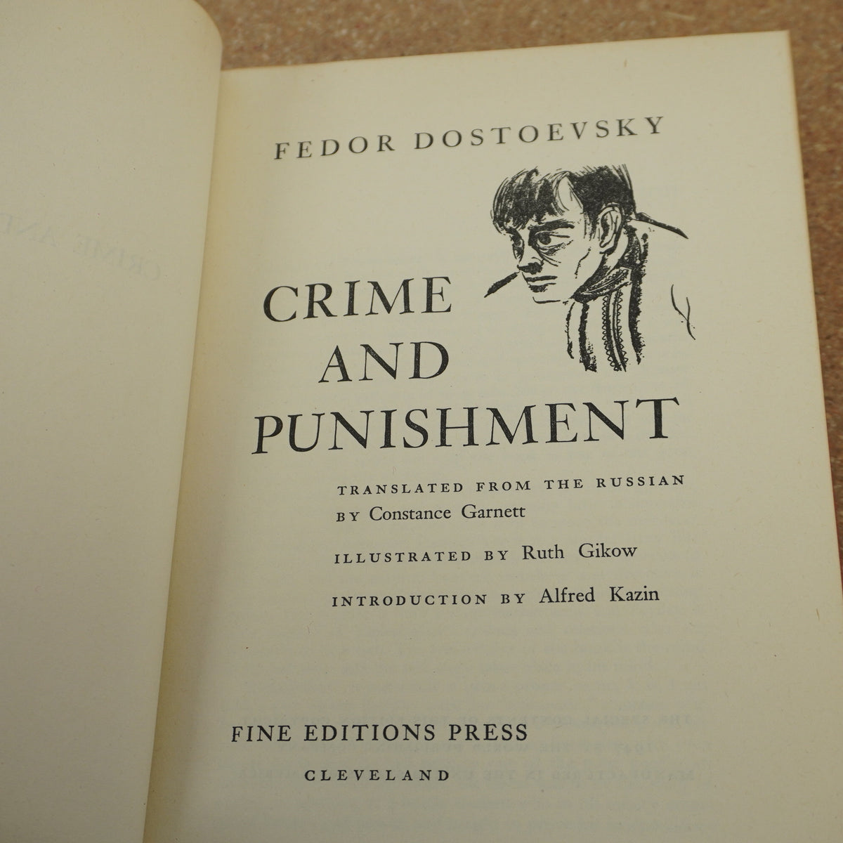 Crime and Punishment by Fedor Dostoevsky 1947