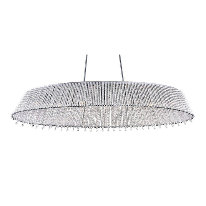 Claire 7 Light Oversized Linear Chandelier by CWI