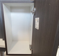 Dark Brown 12 Inch Wide x 22.5 Inch High Upper Cabinet