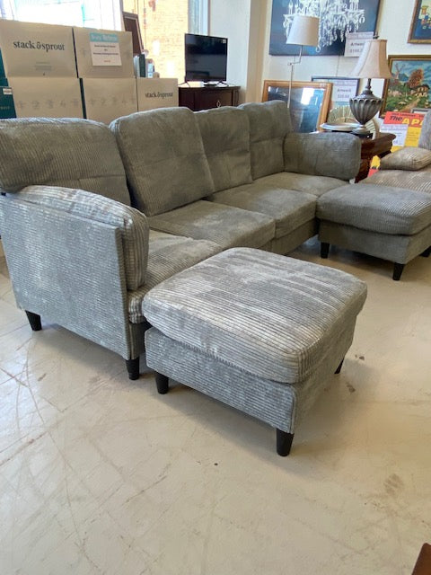 Grey Modular Sectional Sofa