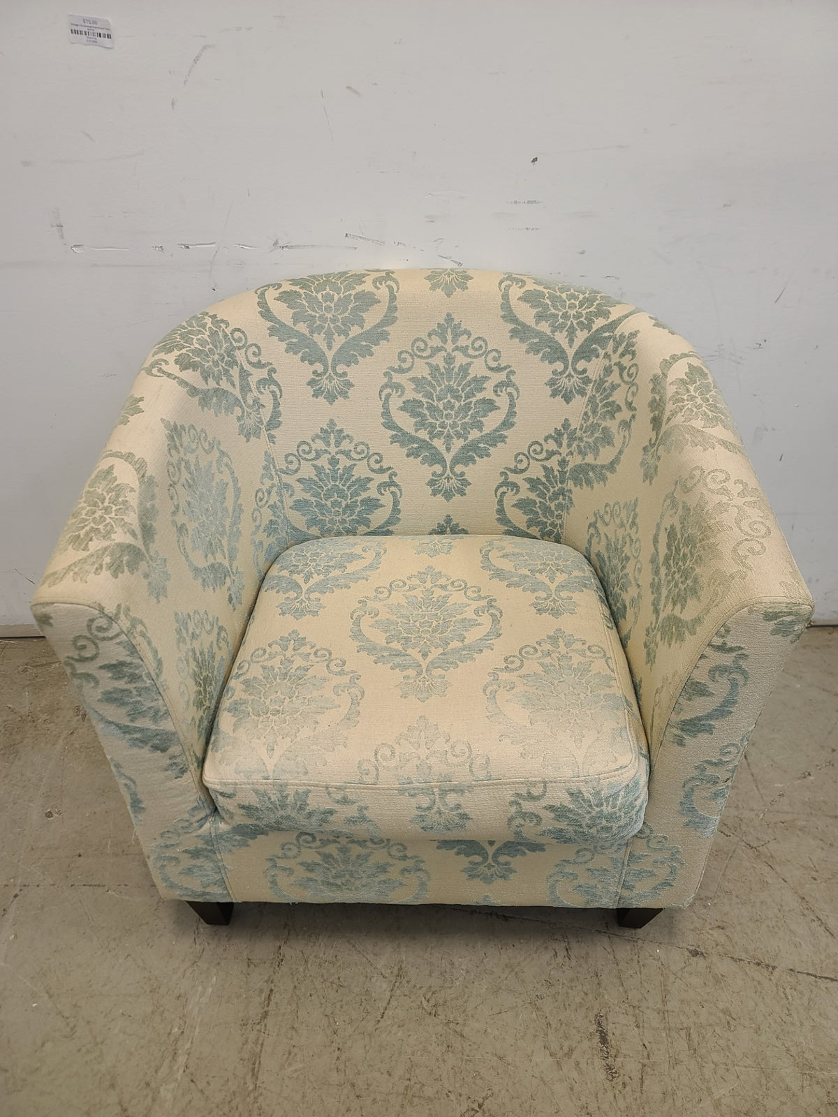 Jacquard Fabric Club Chair