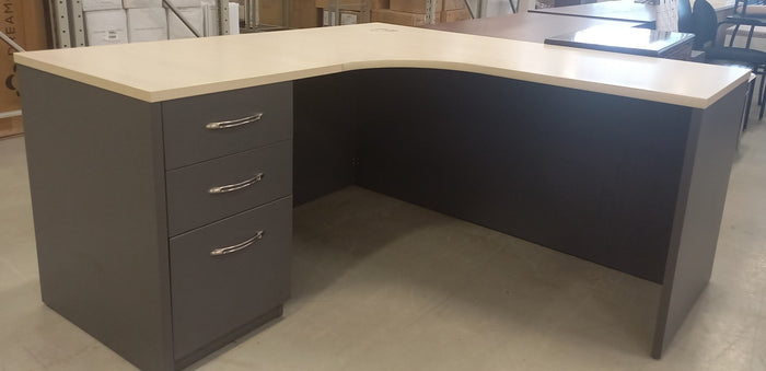 L-Shaped Executive Desk