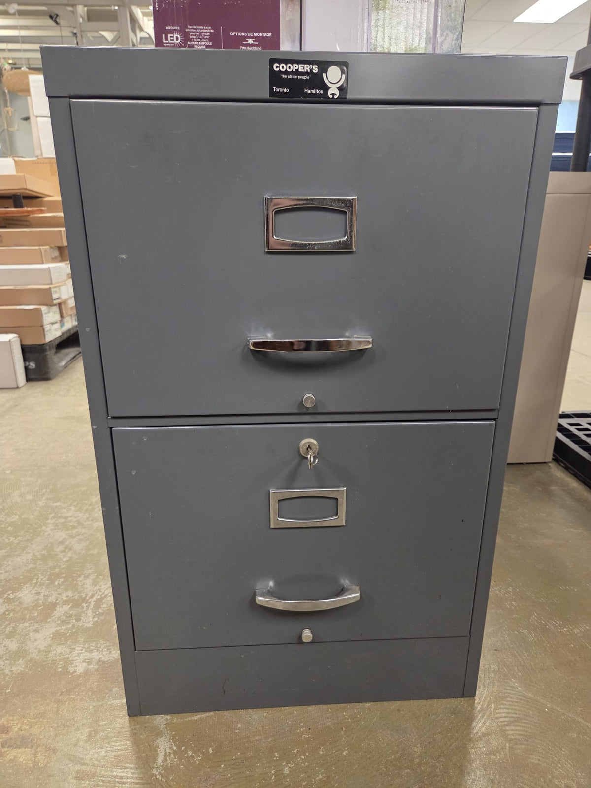 File Cabinet with 2 Drawers