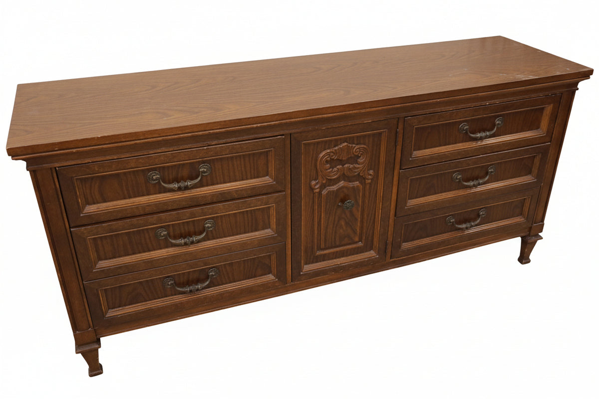 6 Drawer Dresser in Brown