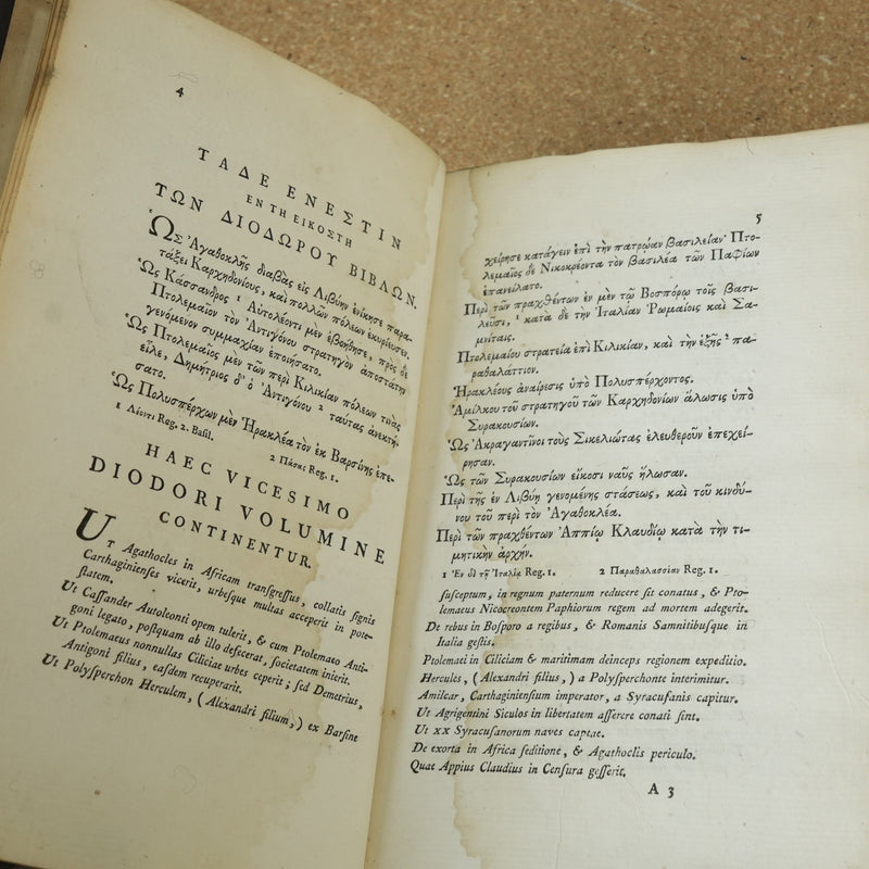 Bibliothecae Historicae by Diodorus Siculus Vol IX 1947