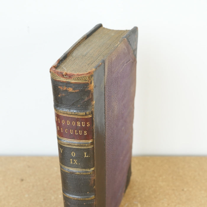 Bibliothecae Historicae by Diodorus Siculus Vol IX 1947