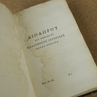 Bibliothecae Historicae by Diodorus Siculus Vol IX 1947