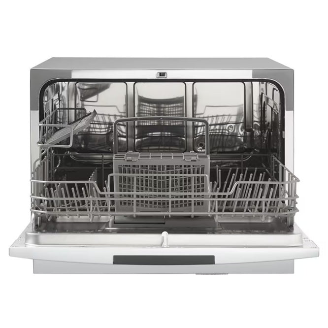 Danby DDW631SDB 6 Place Setting Countertop Dishwasher in Silver - ENERGY STAR®