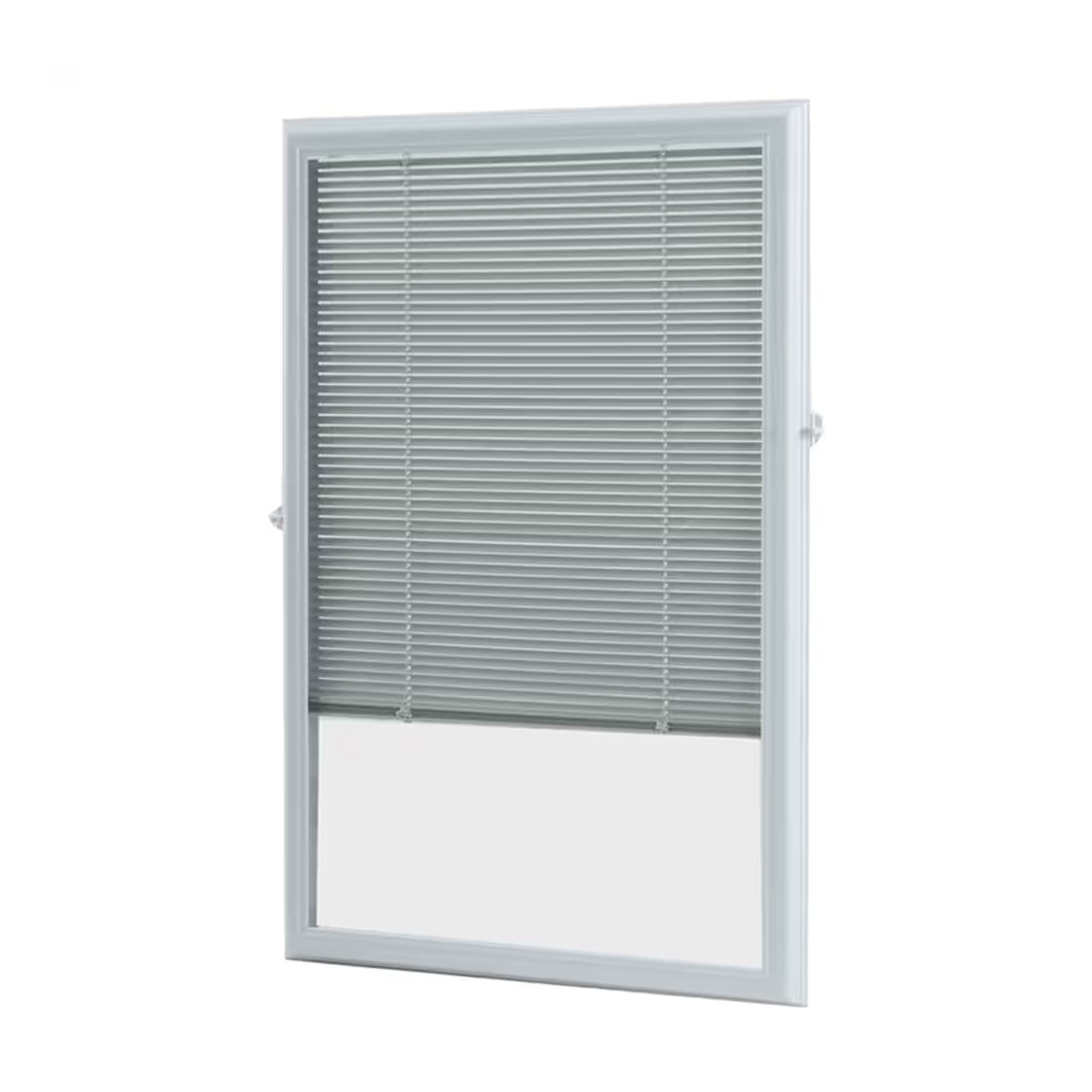 22x36-inch White Aluminum Add-on Blind for Half View Doors