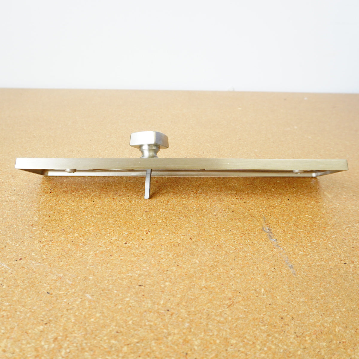 Door Faceplate with handle in Satin Nickel 85255EM