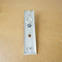 Door Faceplate with handle in Satin Nickel 85255EM