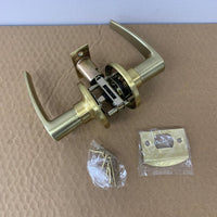 Door Passage Lever Set – Brushed Gold, 3820PS