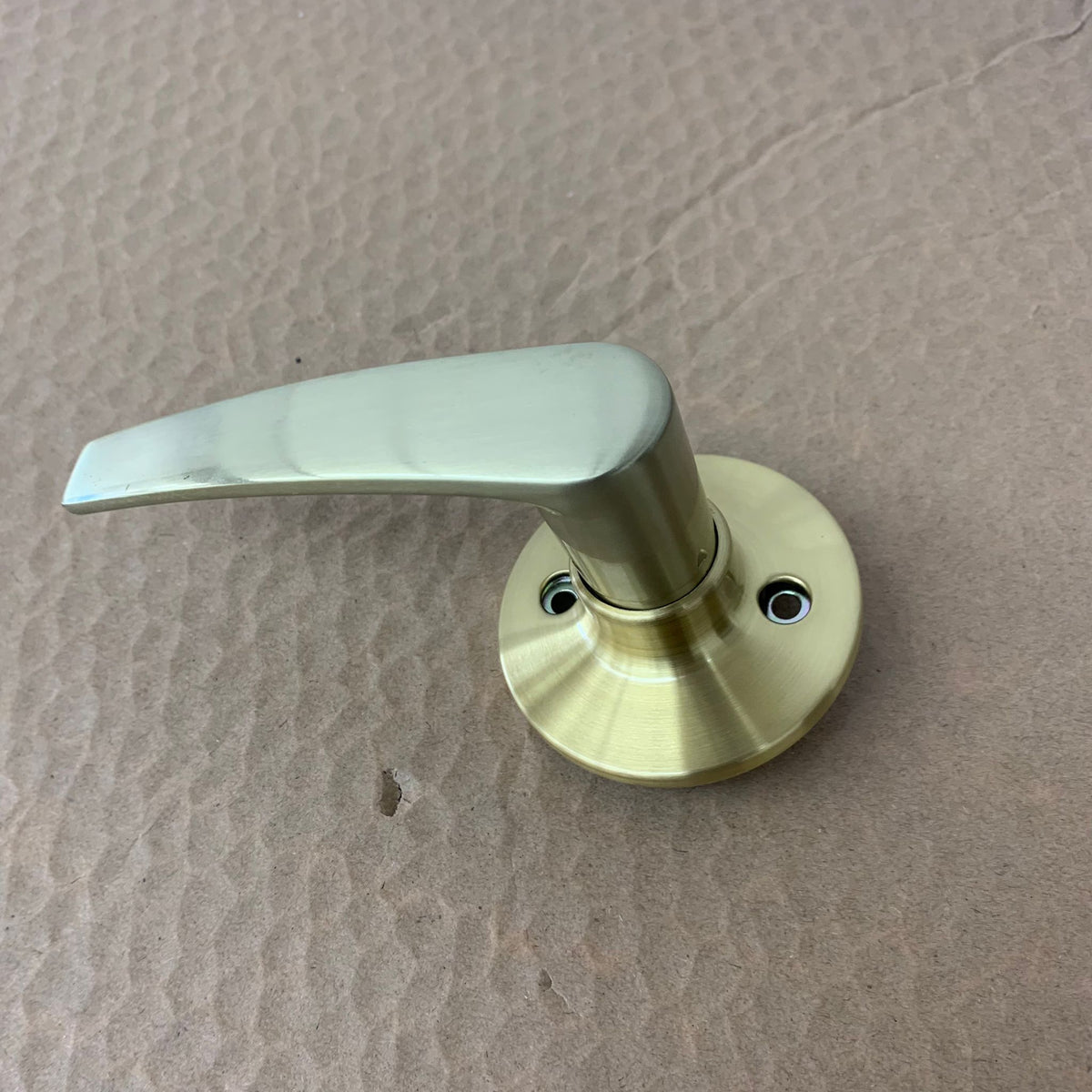 Door Passage Lever Set – Brushed Gold, 3820PS