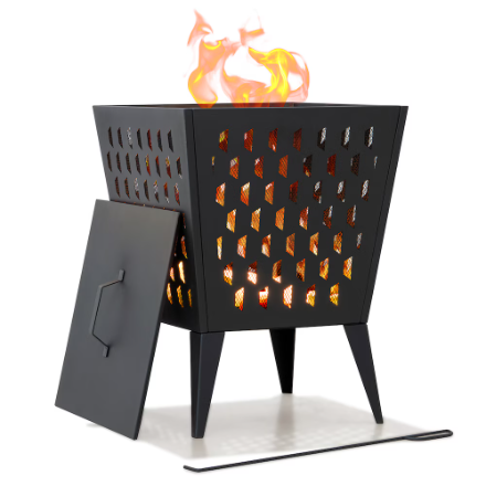 Sunjoy Sunjoy 18in. Hartefeld Firepit with Cover