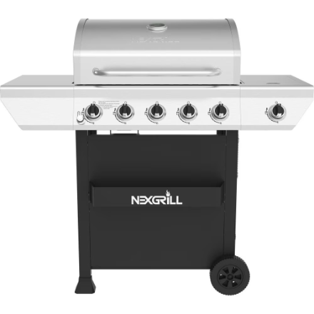 5-Burner Stainless Steel Propane Gas Grill