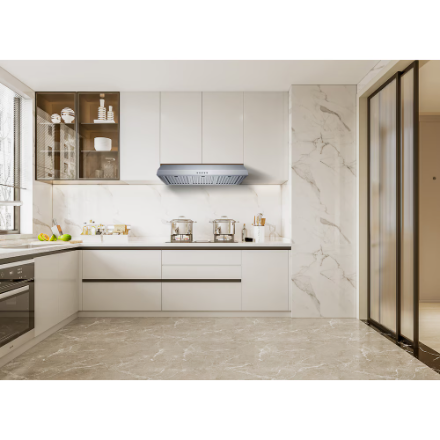 Vissani 30-inch 500CFM Convertible Under Cabinet Range Hood with 3-Speed Setting in Stainless Steel
