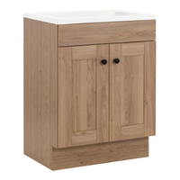 24" Addison Bathroom Vanity with Marble Sink Top