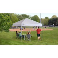 Quick Shade Commercial Steel 10 x 10-ft Straight Leg Instant Canopy - White