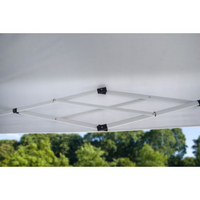 Quick Shade Commercial Steel 10 x 10-ft Straight Leg Instant Canopy - White