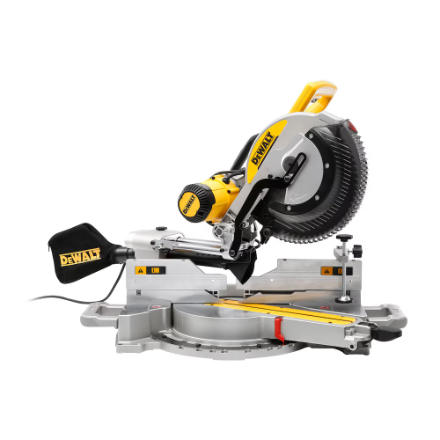 12-Inch DEWALT 15 Amp Corded Double Bevel Sliding Compound Miter Saw