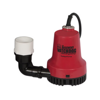 Basement Watchdog 1/3 HP Submersible Combination Sump Pump System with 24-hour a Day Monitoring Controller