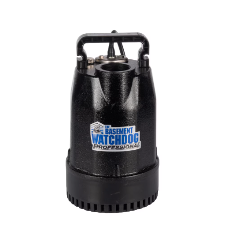 Basement Watchdog 1/3 HP Submersible Combination Sump Pump System with 24-hour a Day Monitoring Controller