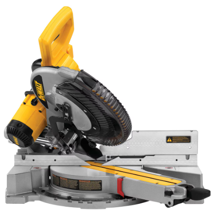 12-Inch DEWALT 15 Amp Corded Double Bevel Sliding Compound Miter Saw