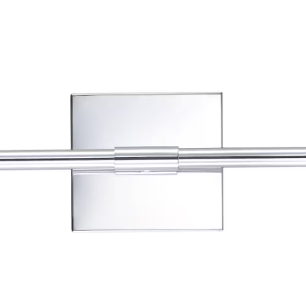 1-Light LED Wall Sconce in Chrome