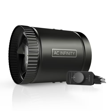 AC Infinity Inline Booster Duct Fan