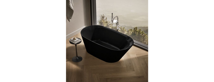 66" x 35" KOHLER Brazn freestanding bathtub
