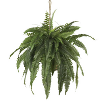 Artificial Boston Fern Hanging Plant
