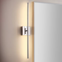 1-Light LED Wall Sconce in Chrome