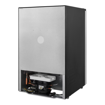 Vissani 4.3 cu. ft. Stainless Steel Mini Refrigerator