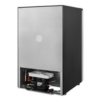 Vissani 4.3 cu. ft. Stainless Steel Mini Refrigerator