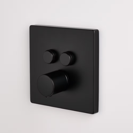 Glacier Bay Shower System in Matte Black