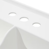 40" x 24" Double Laundry Tub - NO LEGS
