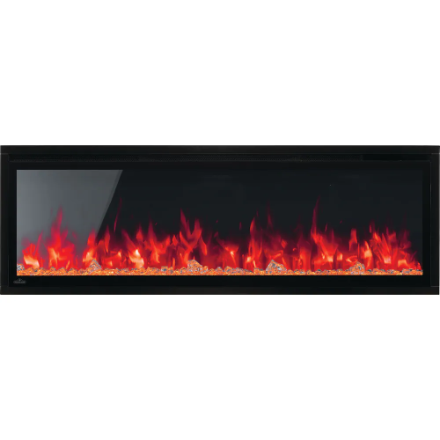 Napoleon Entice 50-inch Surface Mounted or Built-in Wall Electric Fireplace