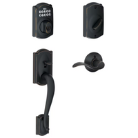 Schlage Camelot Electronic Keyless Deadbolt and Exterior Door Handleset