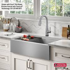 33” Workstation Undermount Single Bowl Stainless Steel Kitchen Sink