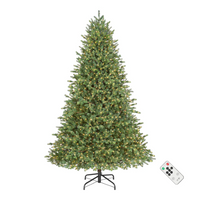 7.5ft Warm White Micro Dot Twinkling Elegant Grand Fir Pre-Lit 1500L
