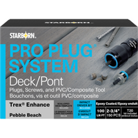 Starborn 2-3/4” Pro Plug System for Deck
