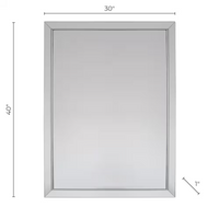 The Royal 30-inch x 40-inch Mirror on Mirror