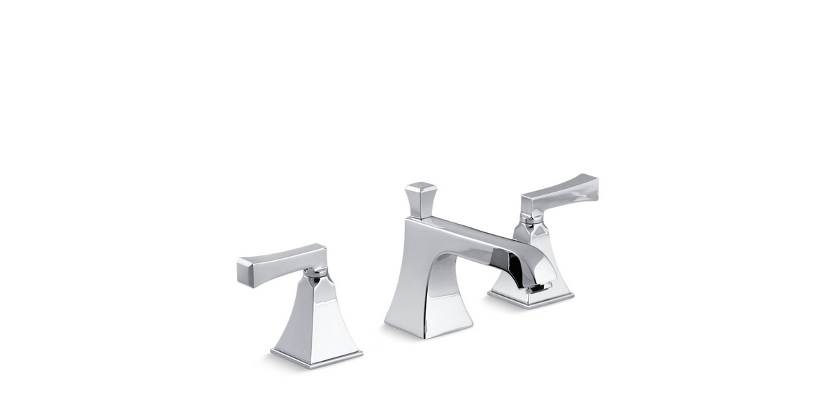 Kohler Memoirs Stately Widespread Bathroom Faucet