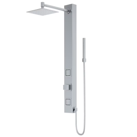 39-Inch 2-Jet Shower Wall Panel System