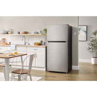 Vissani 30-inch W 18.1 Cu. Ft. Top Freezer Refrigerator in Stainless Steel ENERGY STAR®