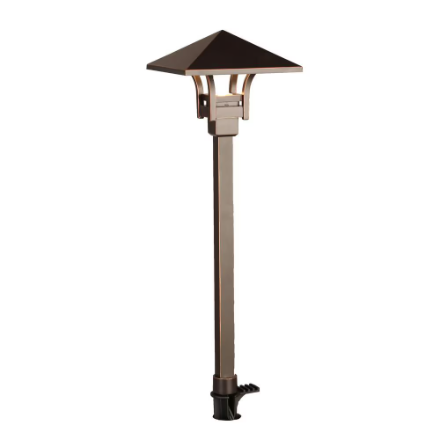 4.5W Oil Rubbed Bronze Outdoor Integrated LED Pathway Light