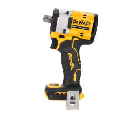 DEWALT 20V MAX ATOMIC Brushless Cordless 1/2" Impact Wrench with Detent Pin Anvil (Tool Only)
